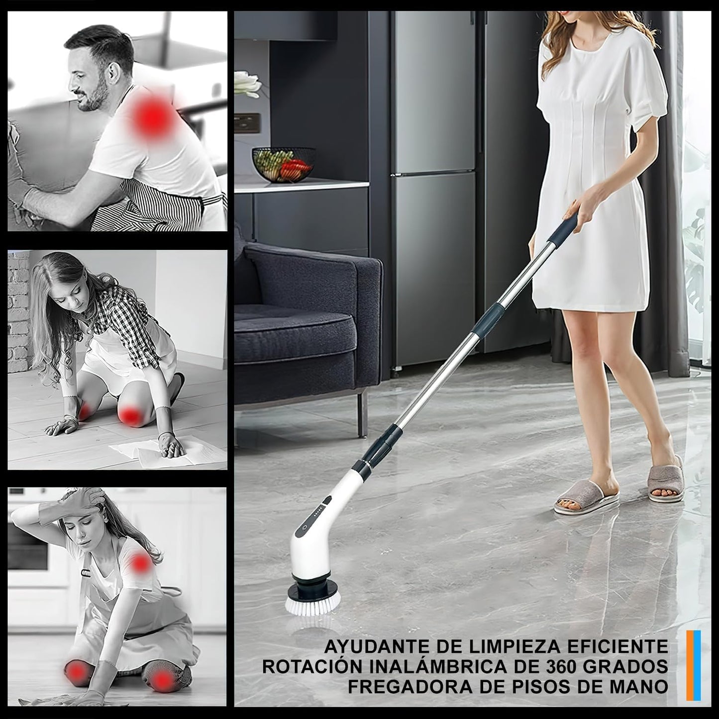 NUEVO CEPILLO DE LIMPIEZA ELÉCTRICO