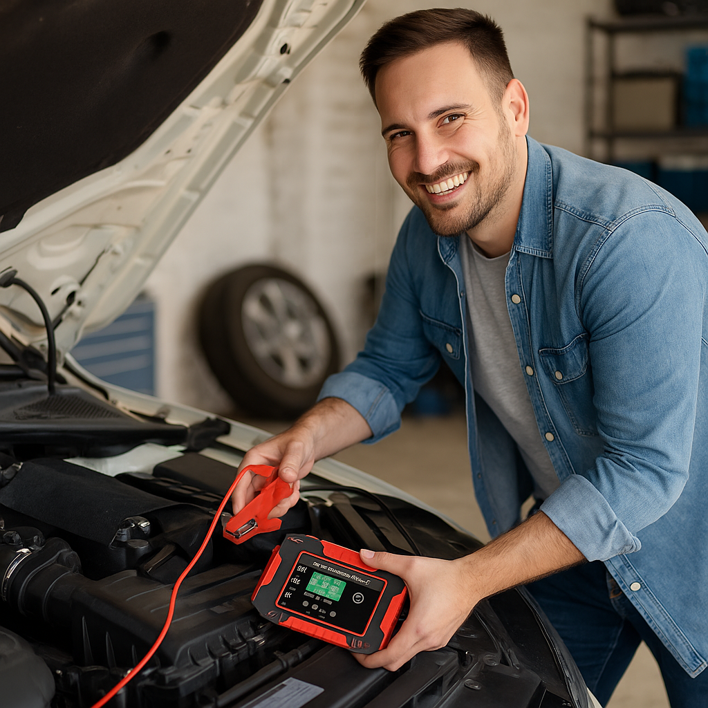 Cargador Inteligente para Baterías 12V