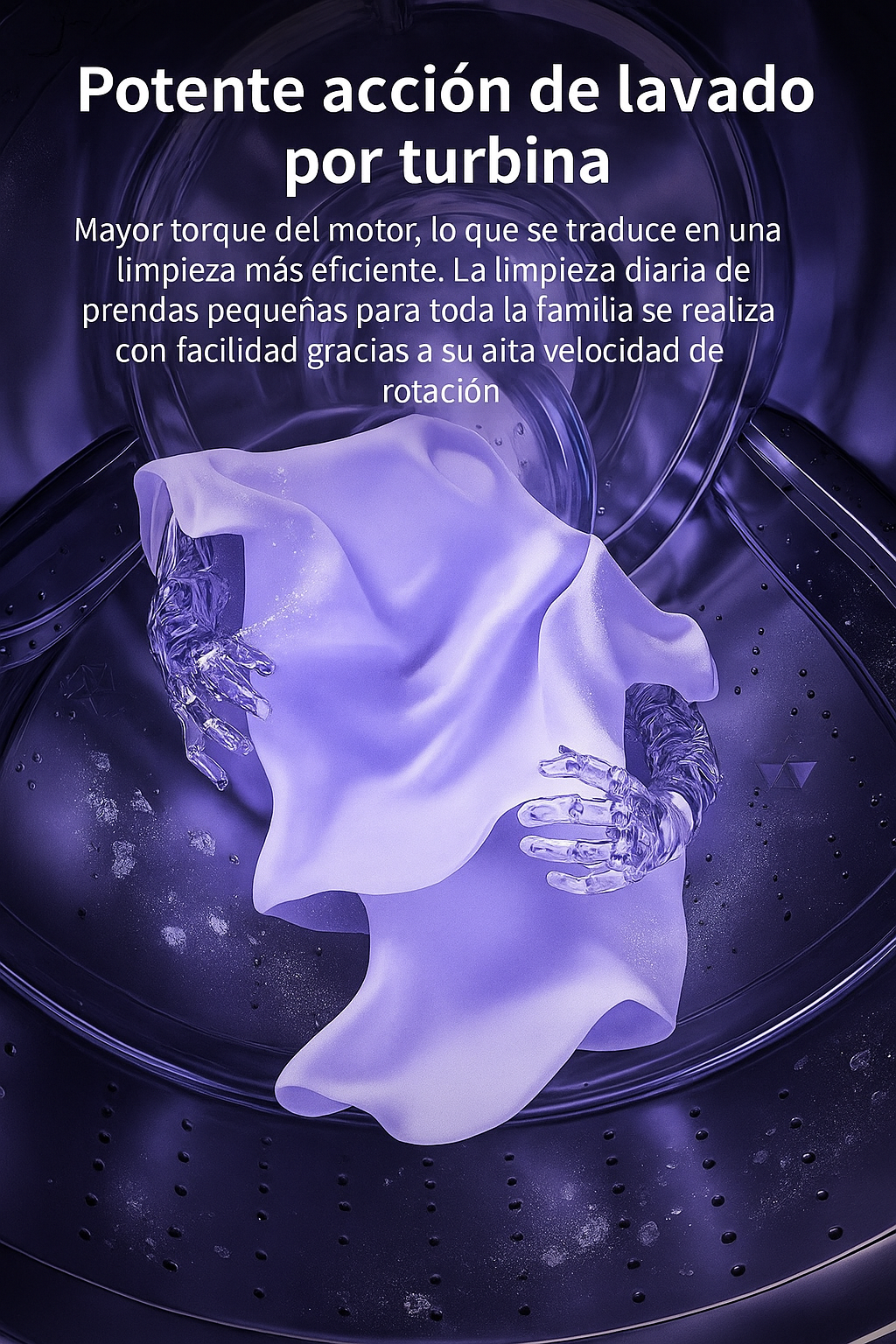 🌀Nueva AquaWash – Minilavadora de 8L💧