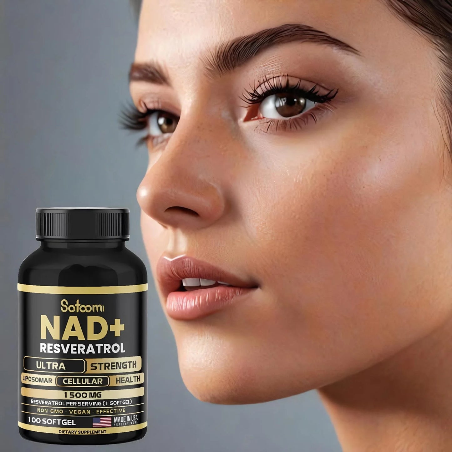 Resveratrol NAD+ Ultra Strength de Satoomi y Resveratrol Plus de GreenWorld