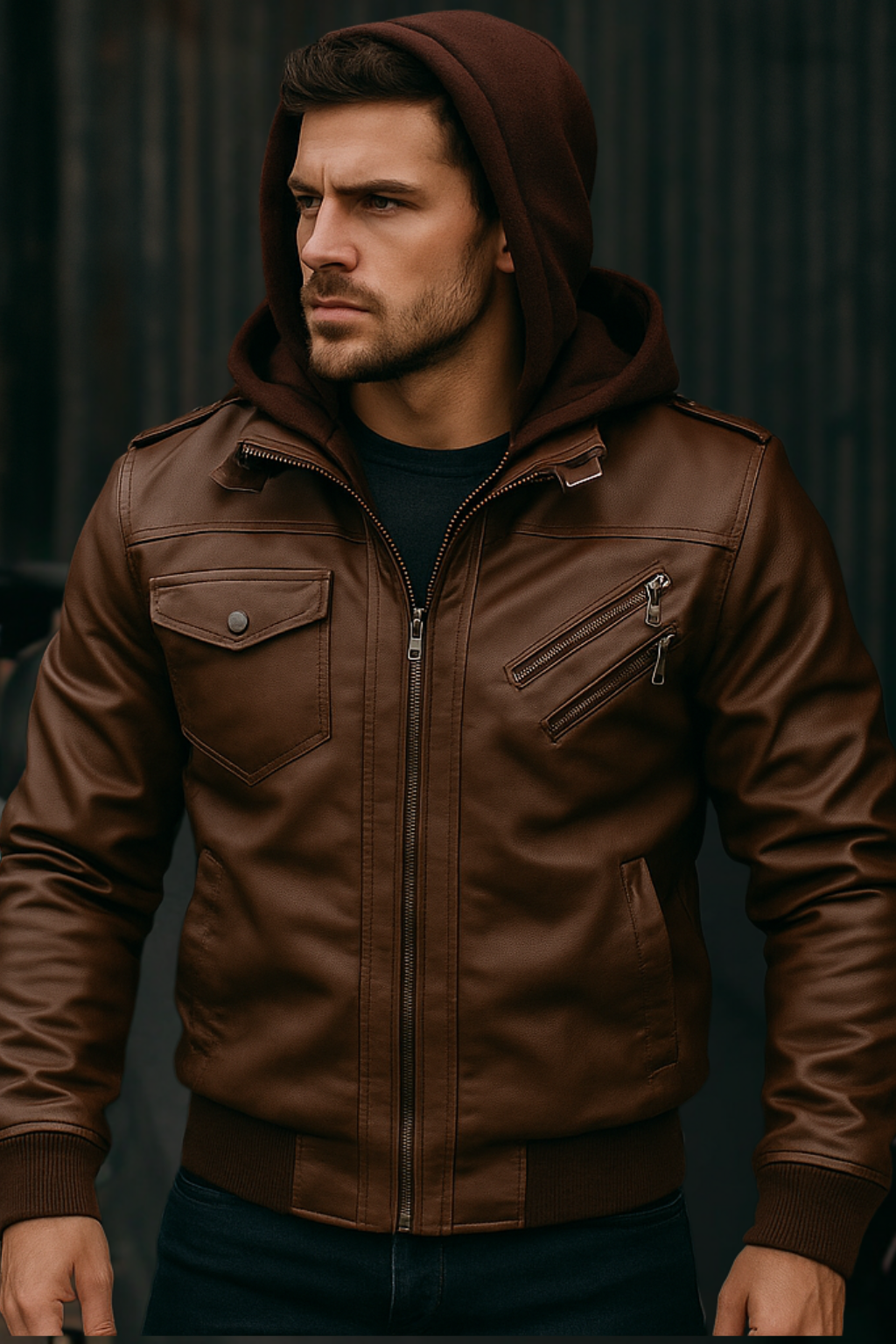 🧥NUEVA CHAQUETA DE CUERO VALNOR ✨