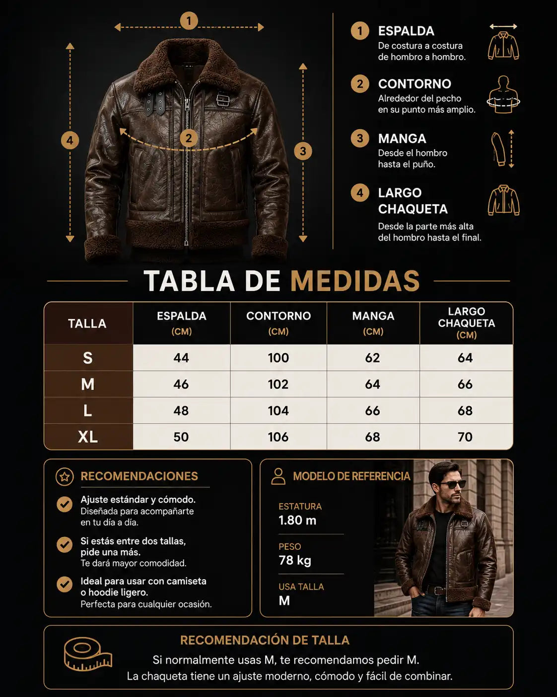 NUEVA CHAQUETA AVIADOR PRIME™