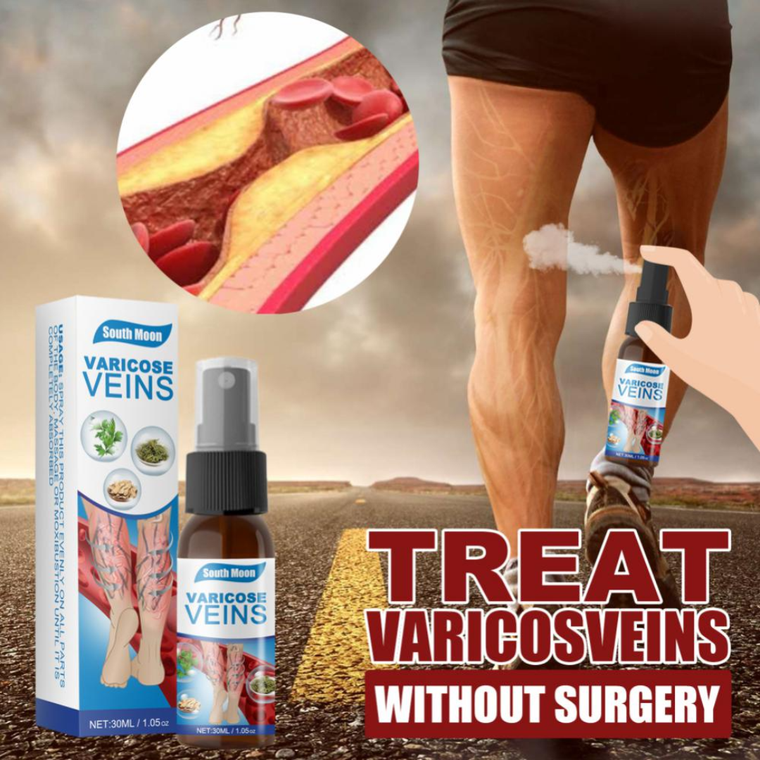 🦵 Nuevo VenaDerm Pro™ – Spray Terapéutico para Várices