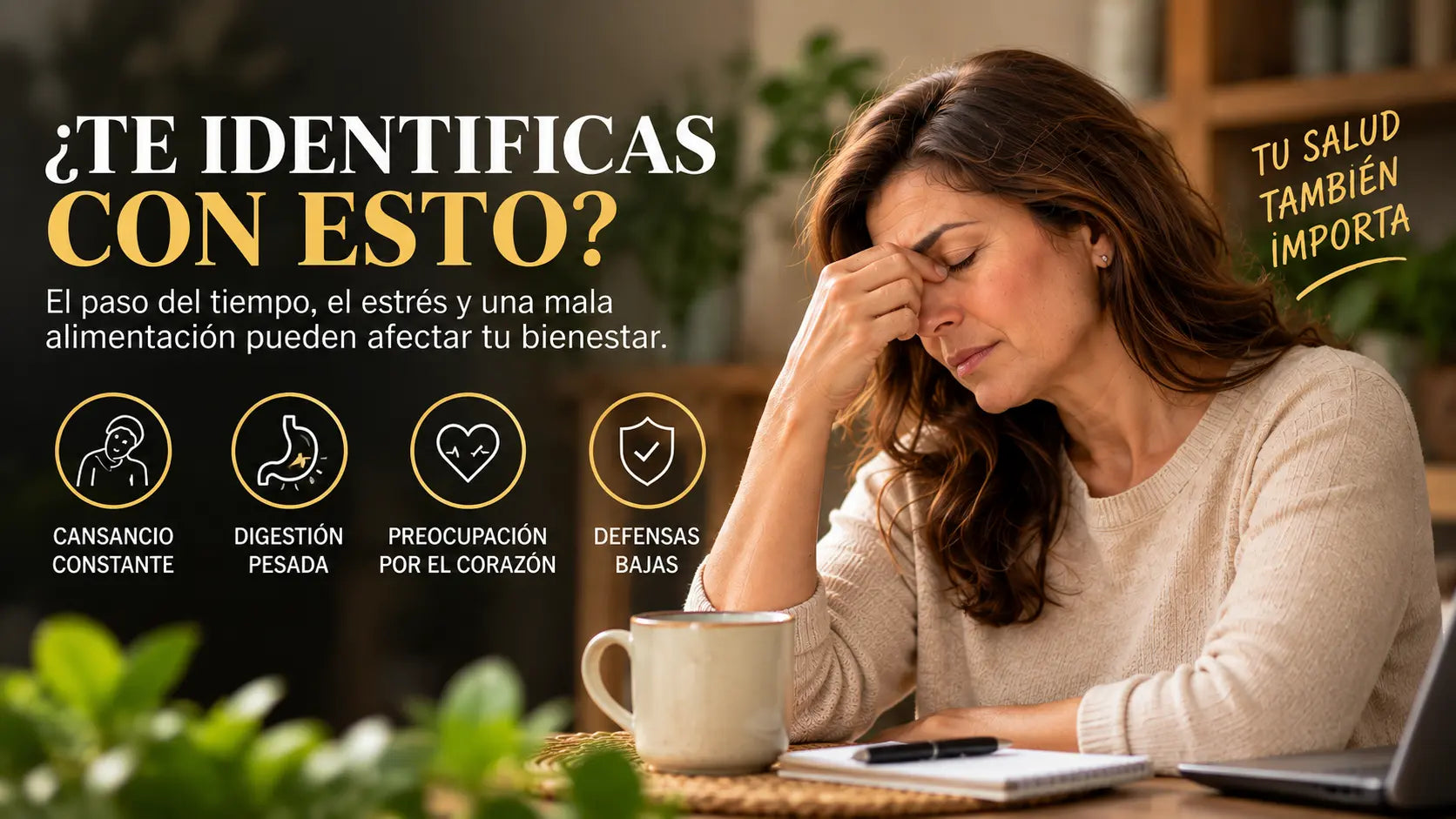Mujer cansada: ¿te identificas con esto?