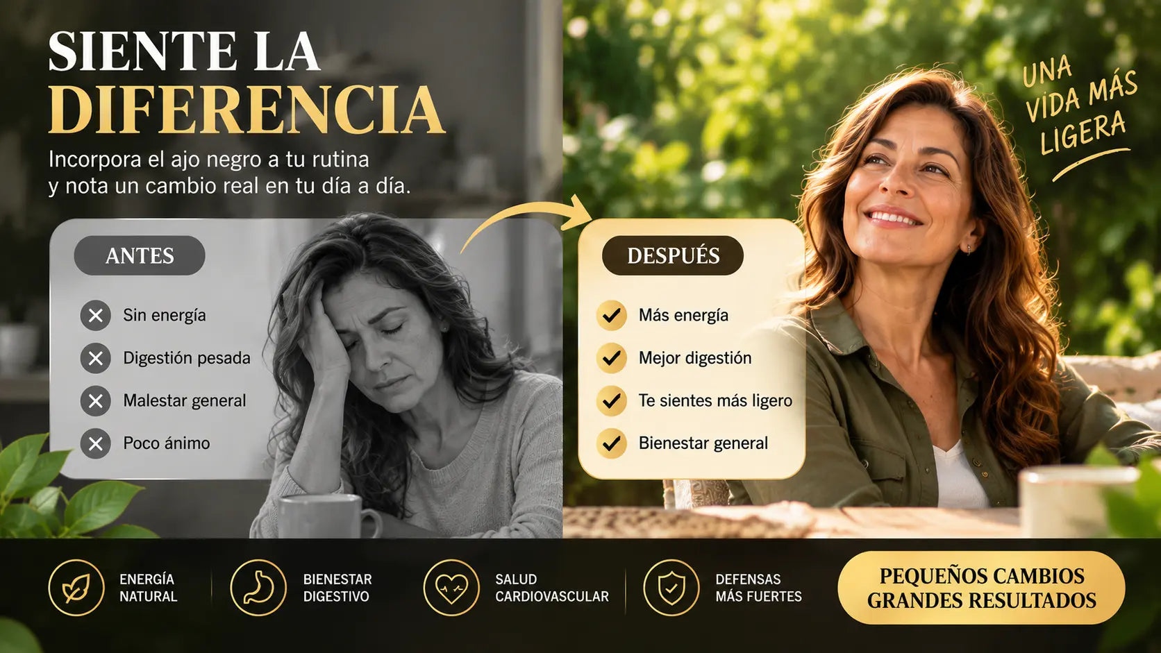 Siente la diferencia: incorpora el ajo negro a tu rutina
