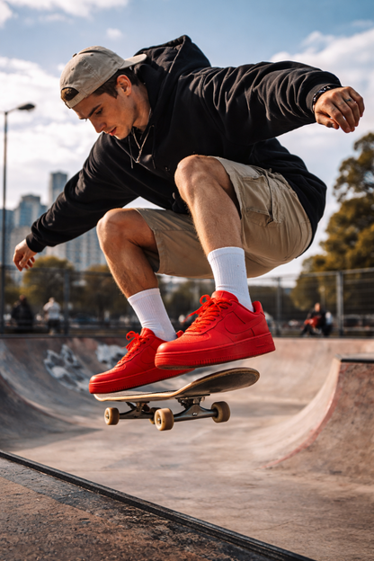 NIKE AIR FORCE 1 - RED EDITION