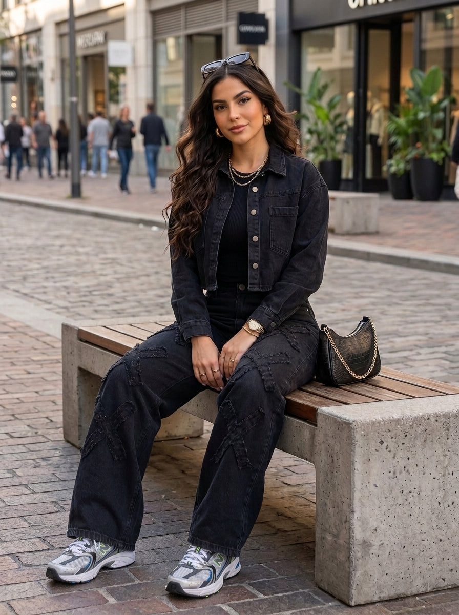 JEAN BLACK X REBEL™