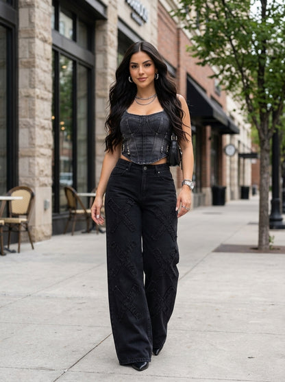 JEAN BLACK X REBEL™