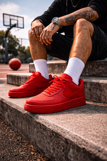 NIKE AIR FORCE 1 - RED EDITION