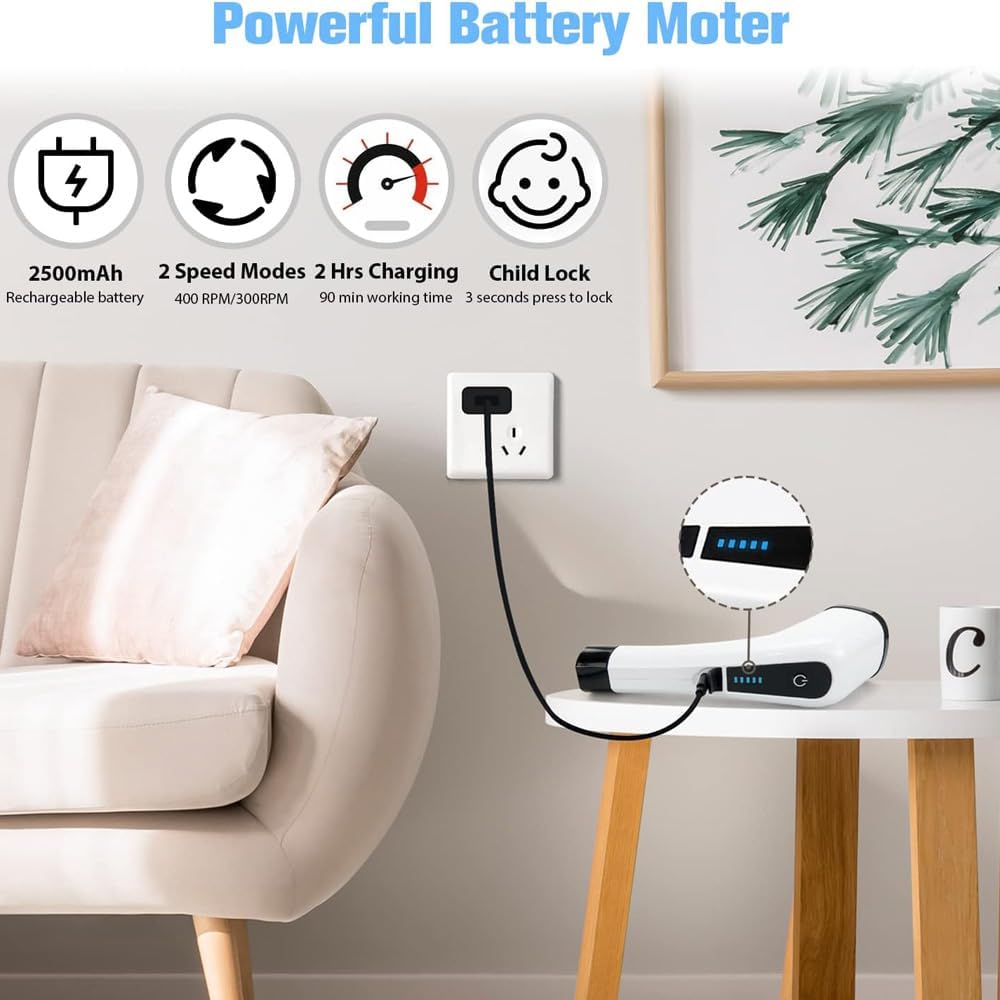 NUEVO CEPILLO DE LIMPIEZA ELÉCTRICO