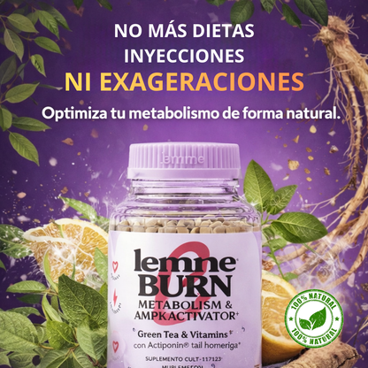 QUEMADOR DE GRASA LEMME BURN™️