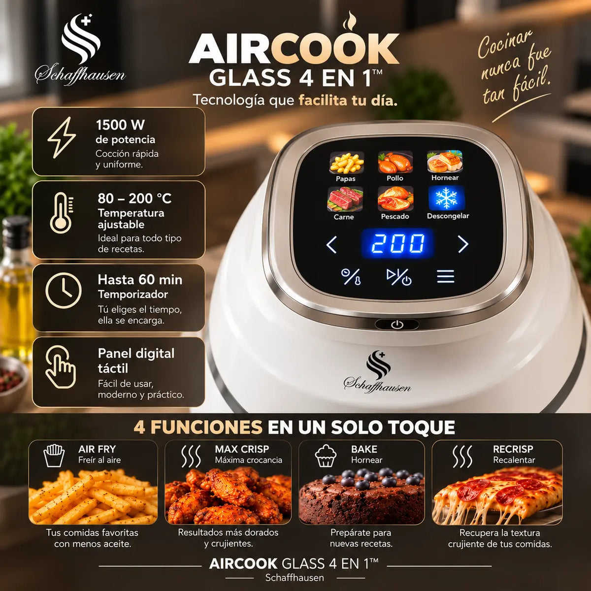 Aircook Glass