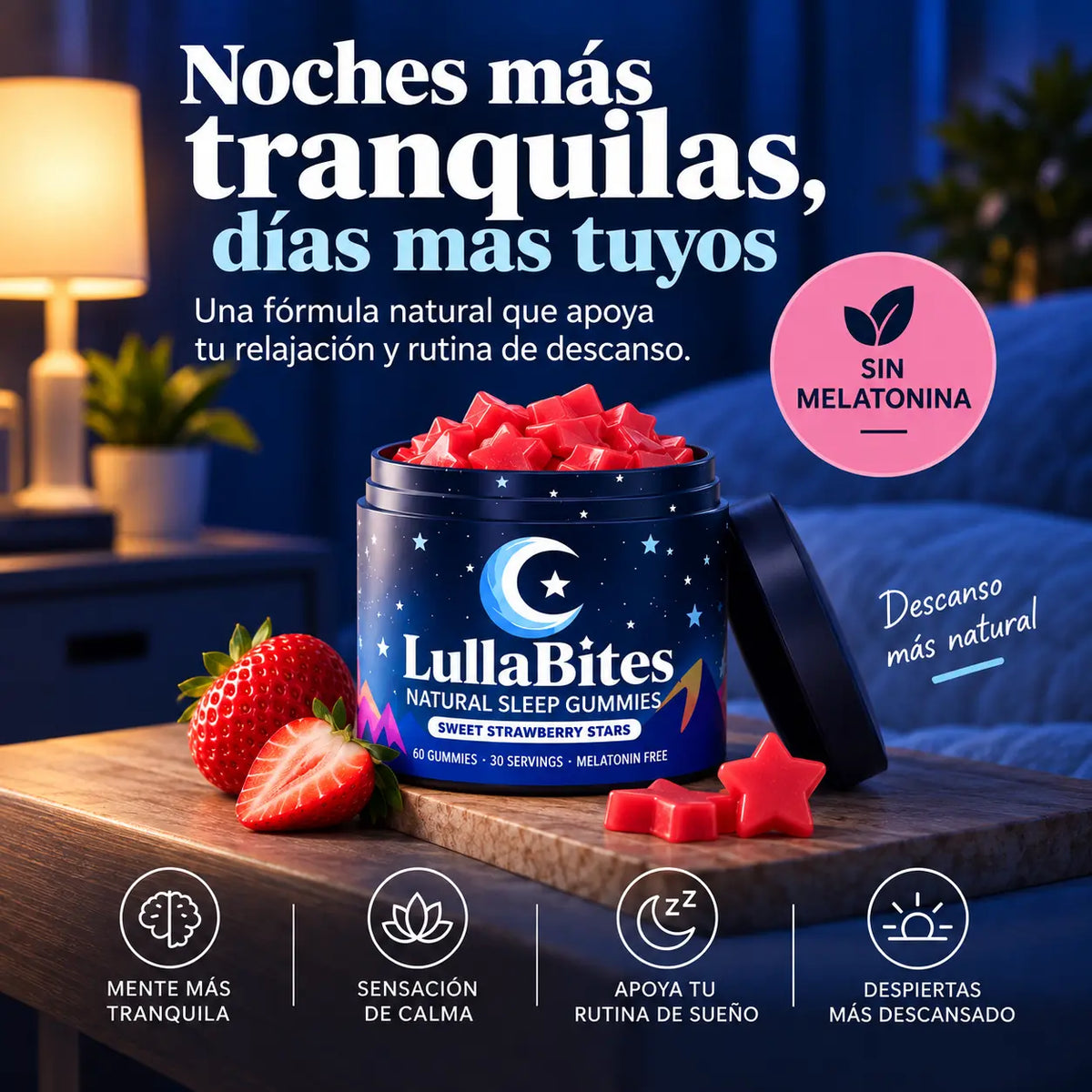 🌙 Gomitas para Dormir y Descansar – LullaBites™