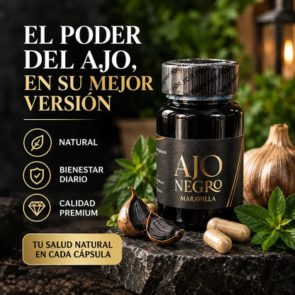 AUREVIA™ – Ajo Negro en Cápsulas