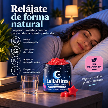 🌙 Gomitas para Dormir y Descansar – LullaBites™