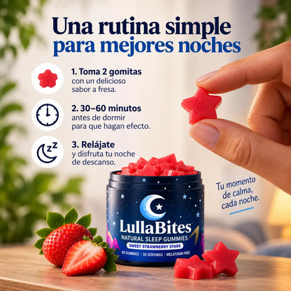 🌙 Gomitas para Dormir y Descansar – LullaBites™