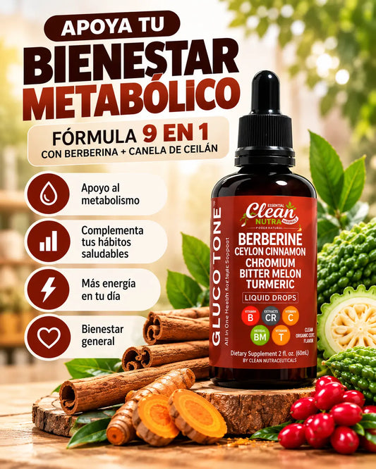 CLEAN TONE™ – Fórmula Metabólica 9 en 1