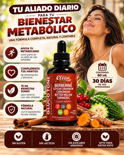 CLEAN TONE™ – Fórmula Metabólica 9 en 1
