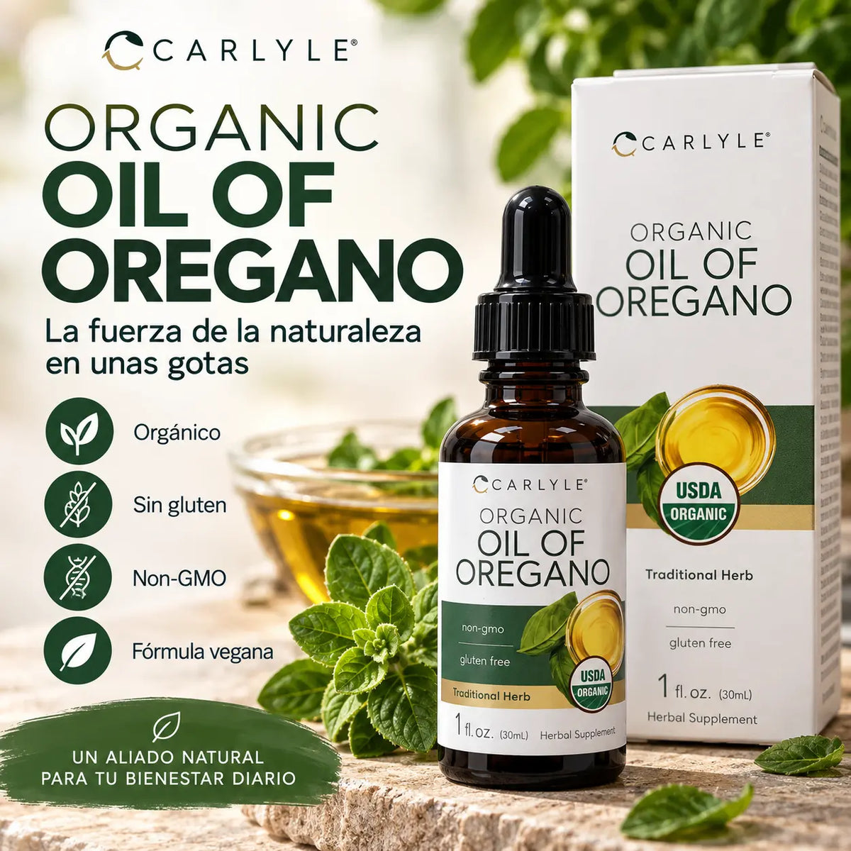 Organic Oil of Oregano