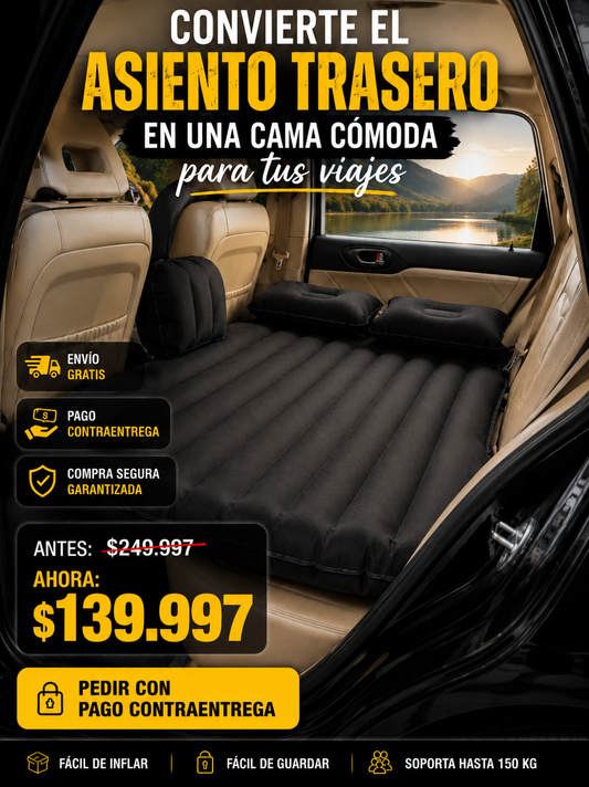 AutoDream™ – Colchón Inflable para Carro