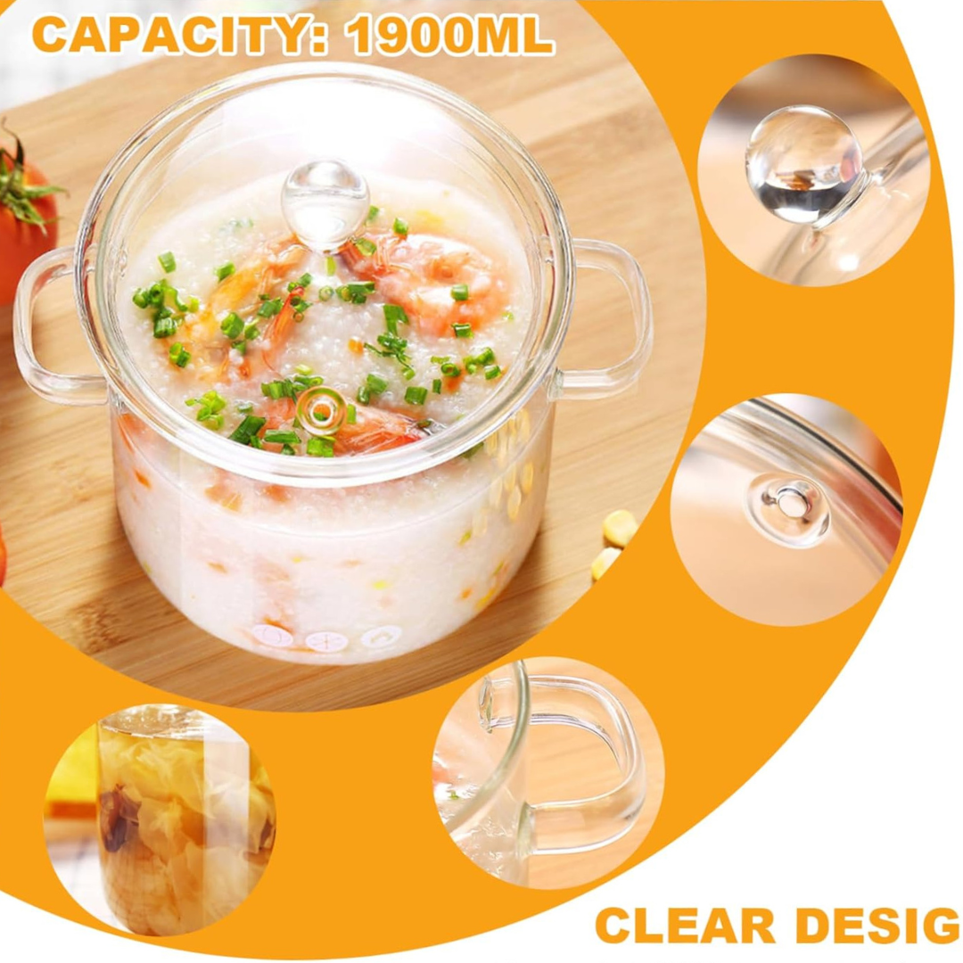 NUEVA OLLA DE VIDRIO CLEARCOOK 🍲