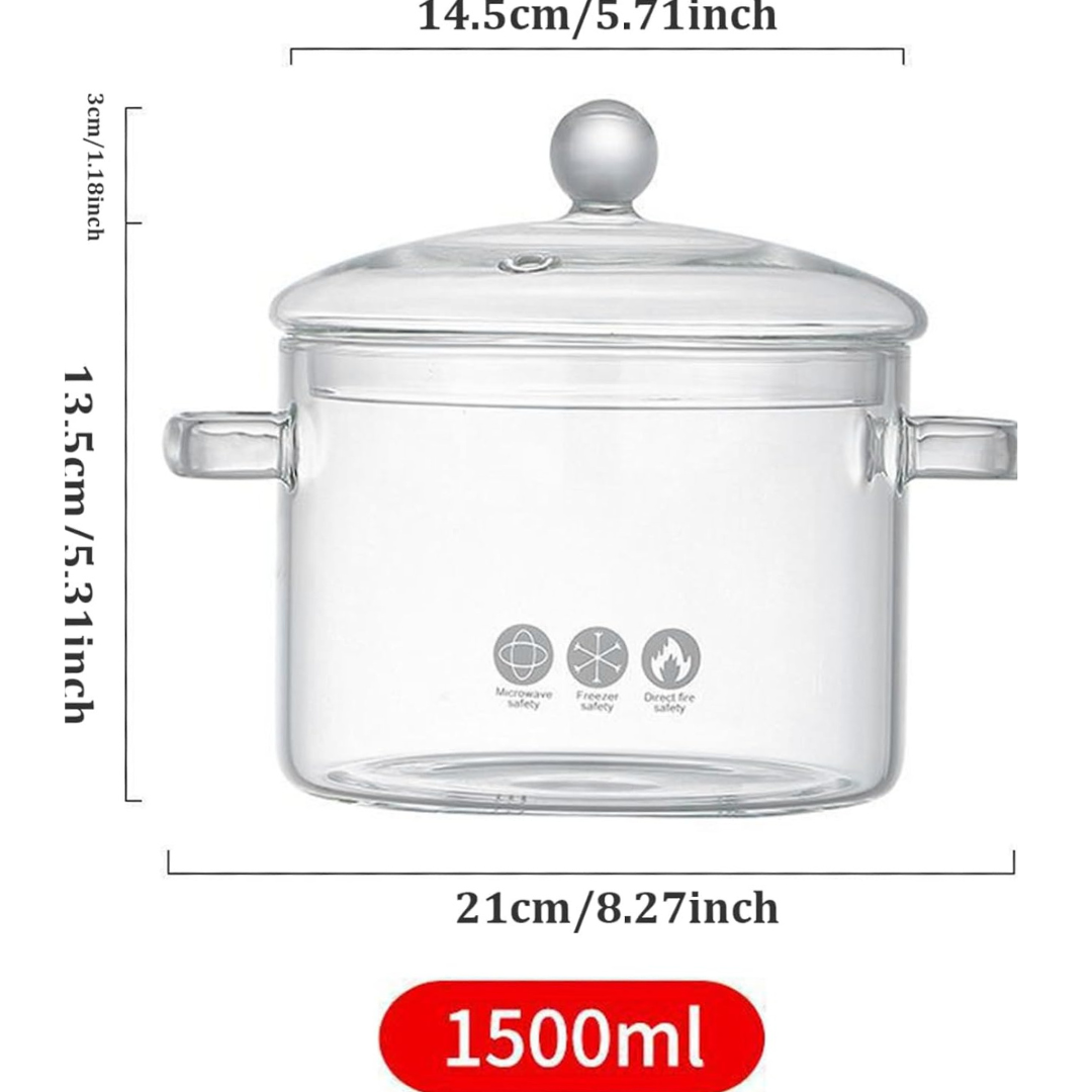 NUEVA OLLA DE VIDRIO CLEARCOOK 🍲