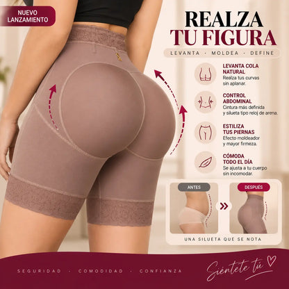 Faja Shorth Levanta Cola Cierre Invisible