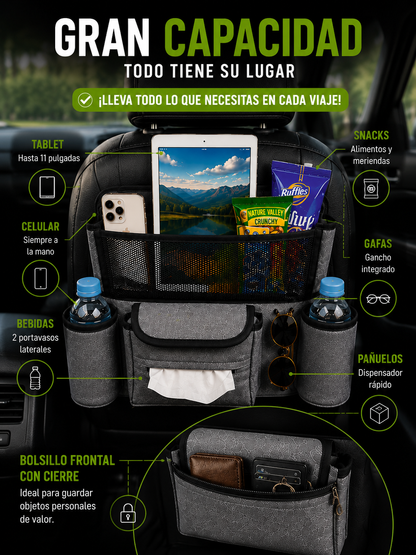 DrivePocket™ Organizador Premium para Carro