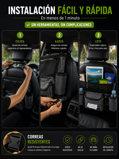 DrivePocket™ Organizador Premium para Carro