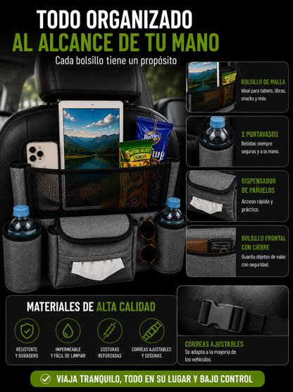 DrivePocket™ Organizador Premium para Carro