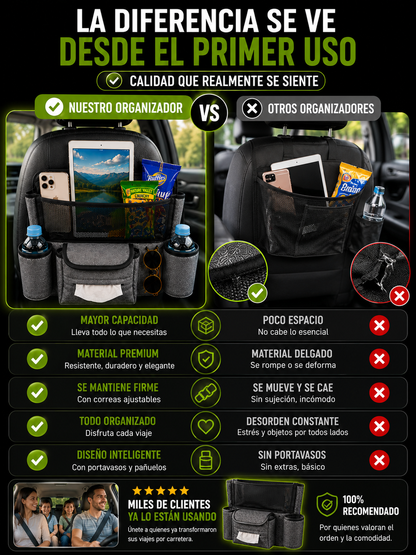 DrivePocket™ Organizador Premium para Carro