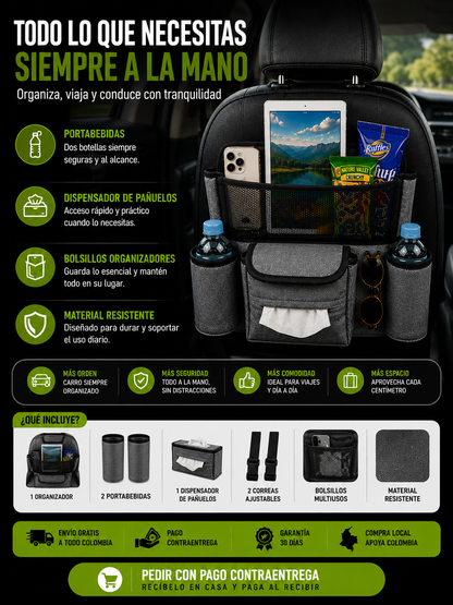 DrivePocket™ Organizador Premium para Carro