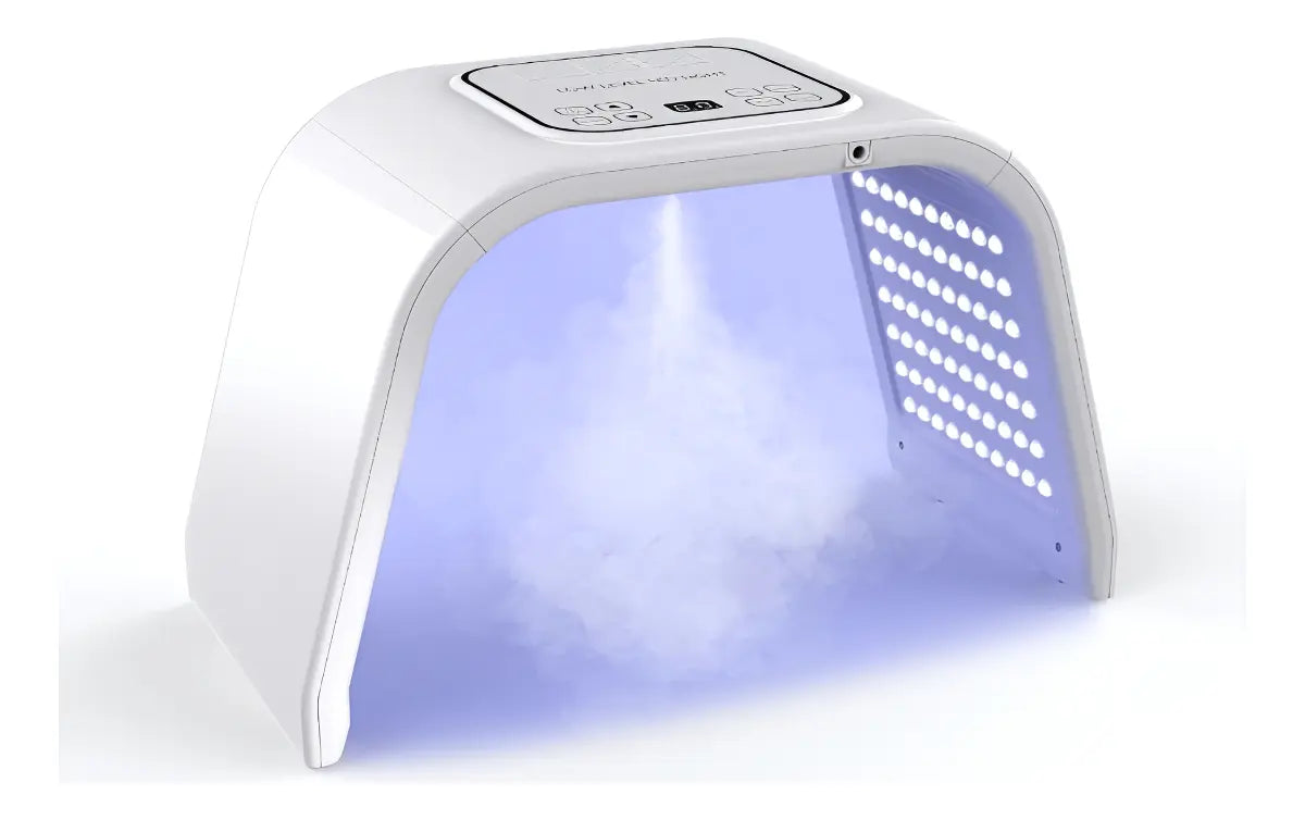 Aura LED - lámpara fotónica facial con vaporizador