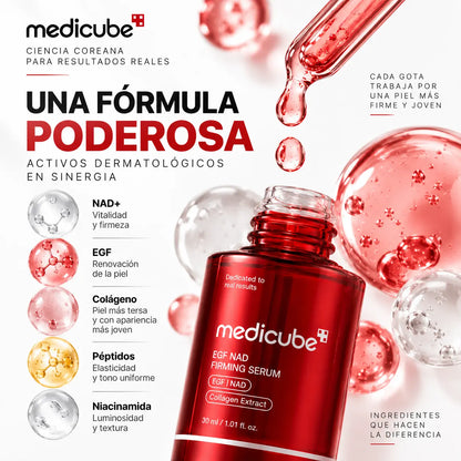 Medicube EGF NAD Firming Serum – Firmeza, elasticidad y luminosidad