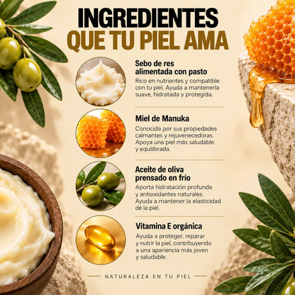 Bálsamo Nutritivo de Sebo & Miel | EVIL GOODS!™