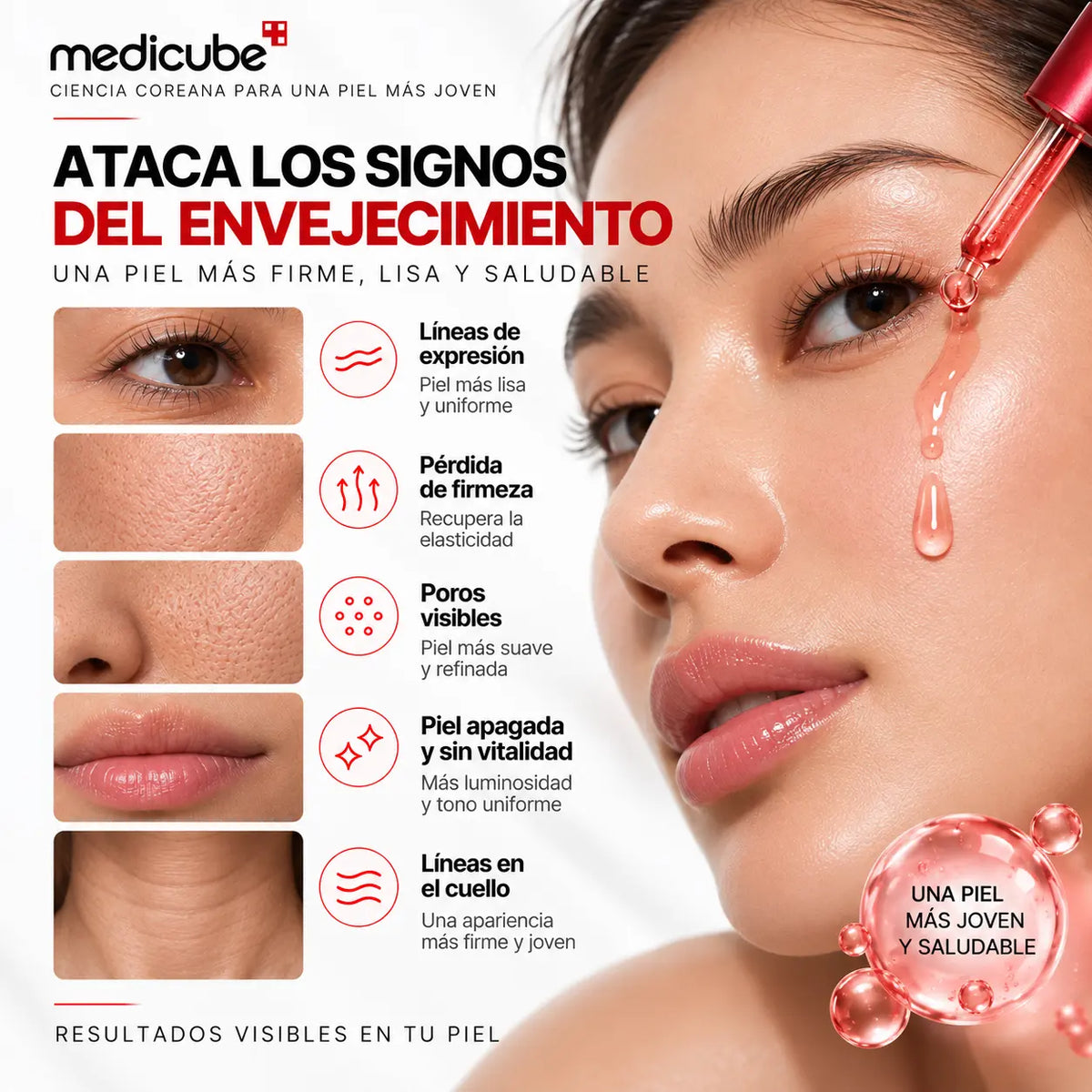 Medicube EGF NAD Firming Serum – Firmeza, elasticidad y luminosidad