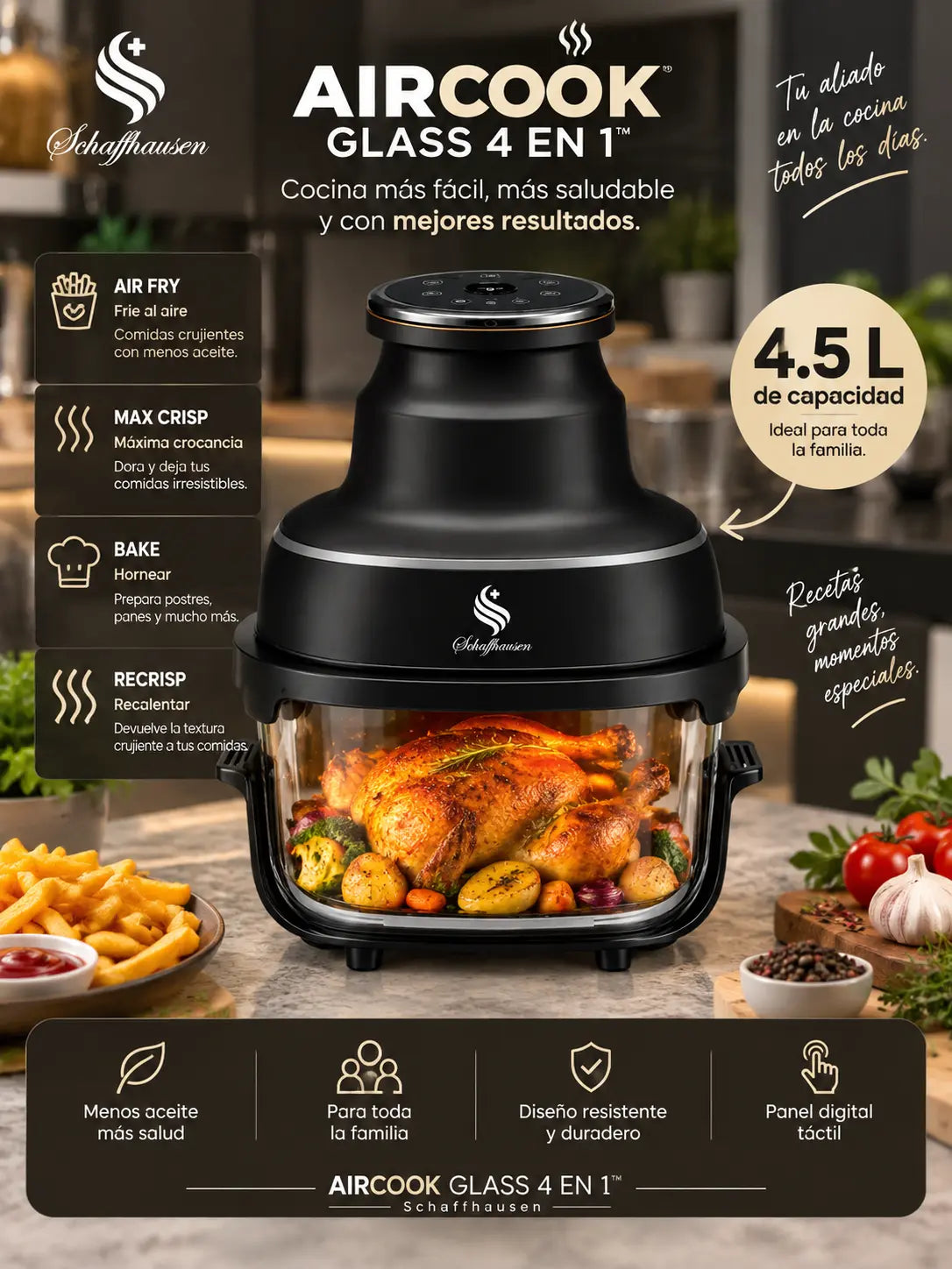 Aircook Glass
