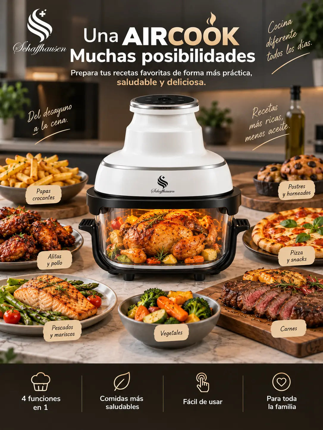 Aircook Glass