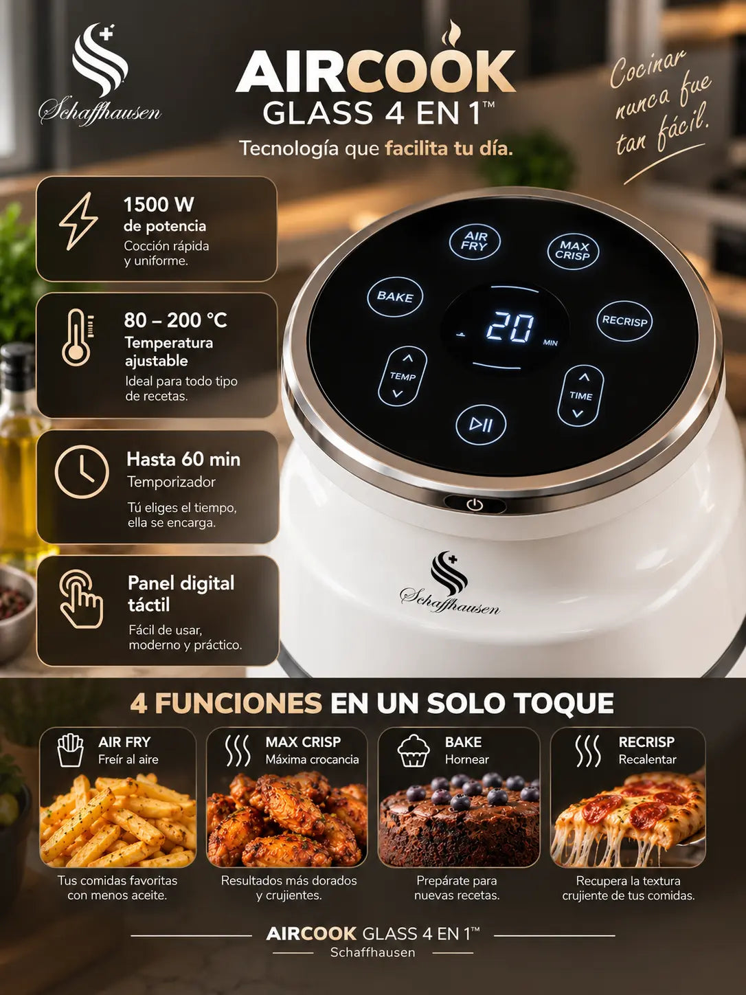 Aircook Glass