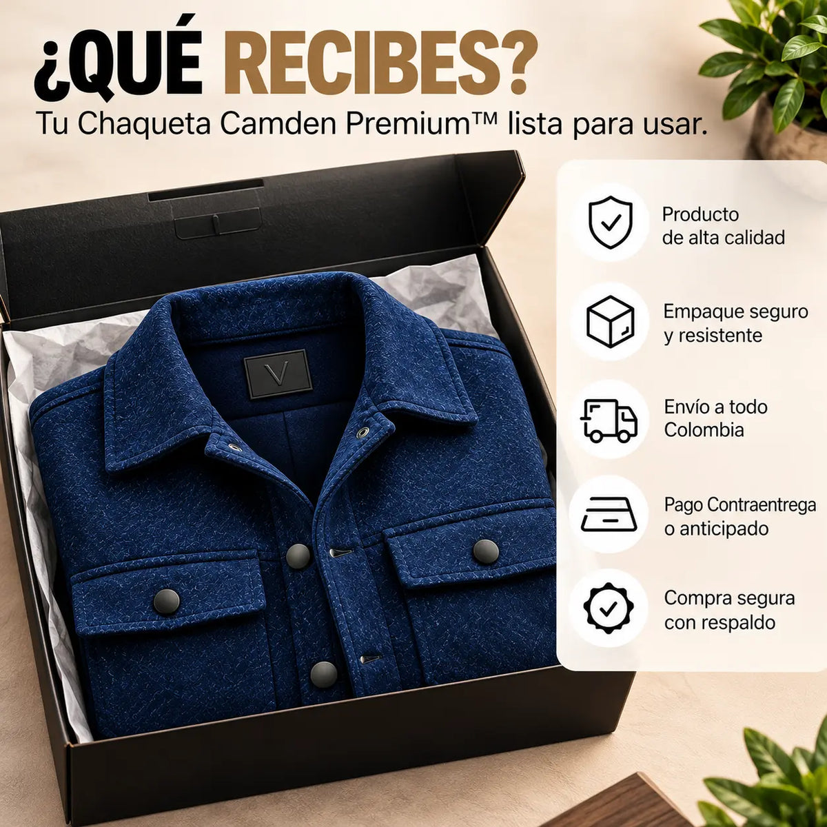 CHAQUETA CAMDEN PREMIUM™