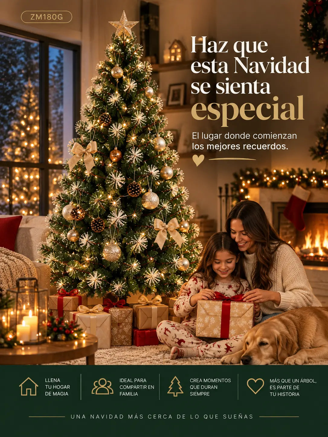 Árbol  Nieve 900