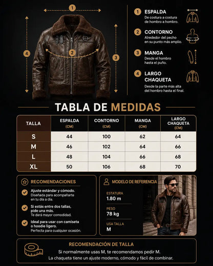 NUEVA CHAQUETA AVIADOR PRIME™