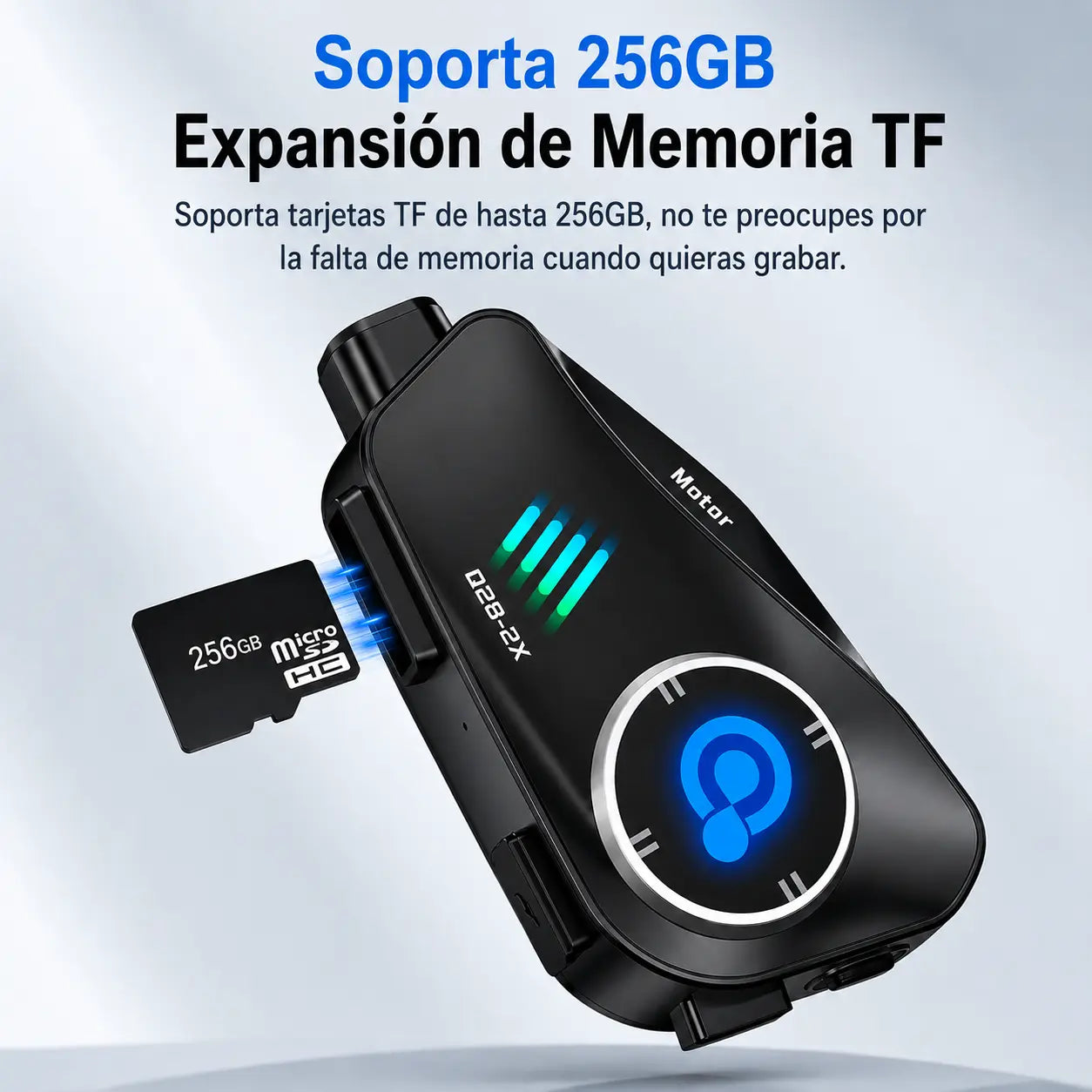 INTERCOMUNICADOR CON CAMARA Q28-2X 🏍️