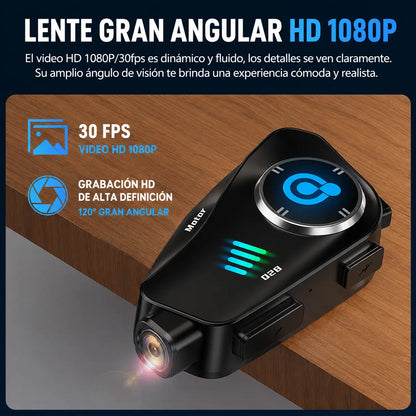 INTERCOMUNICADOR CON CAMARA Q28-2X 🏍️