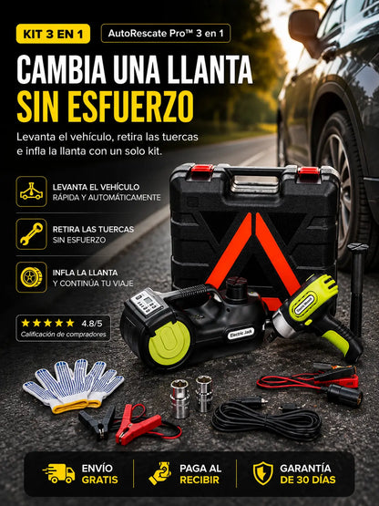 AutoRescate Pro™ 3 en 1
