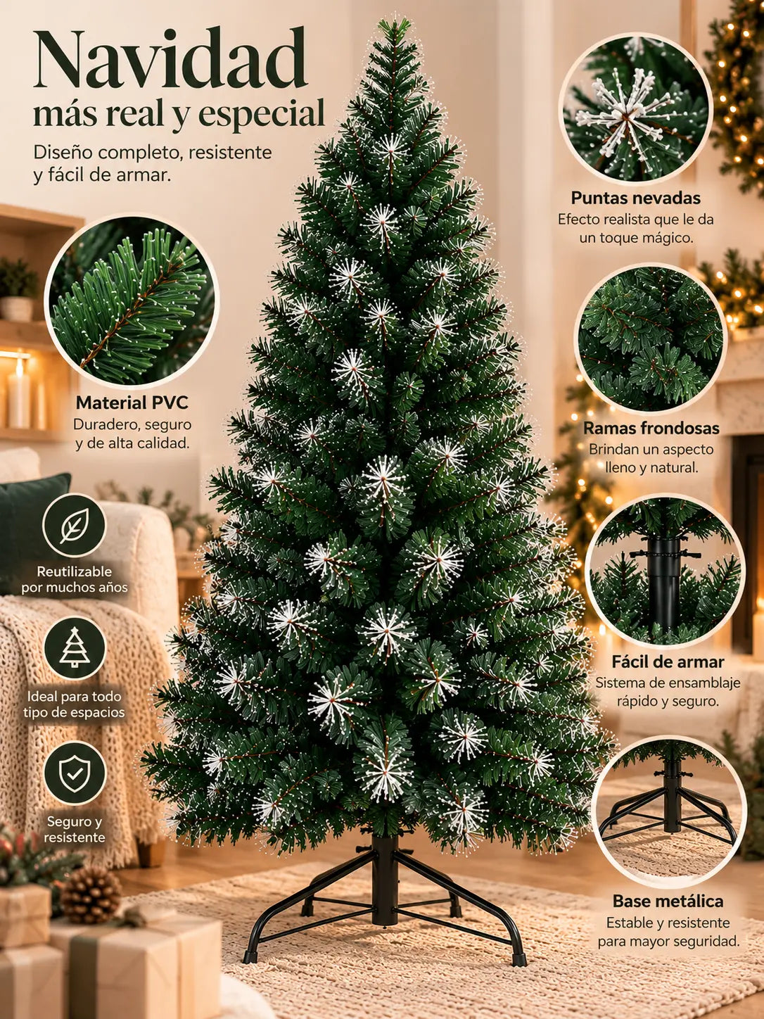 Árbol  Nieve 900