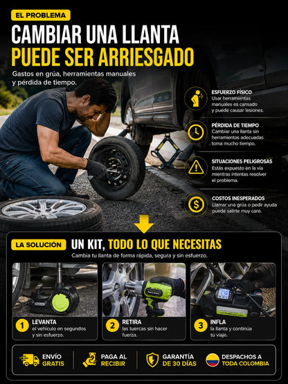 AutoRescate Pro™ 3 en 1