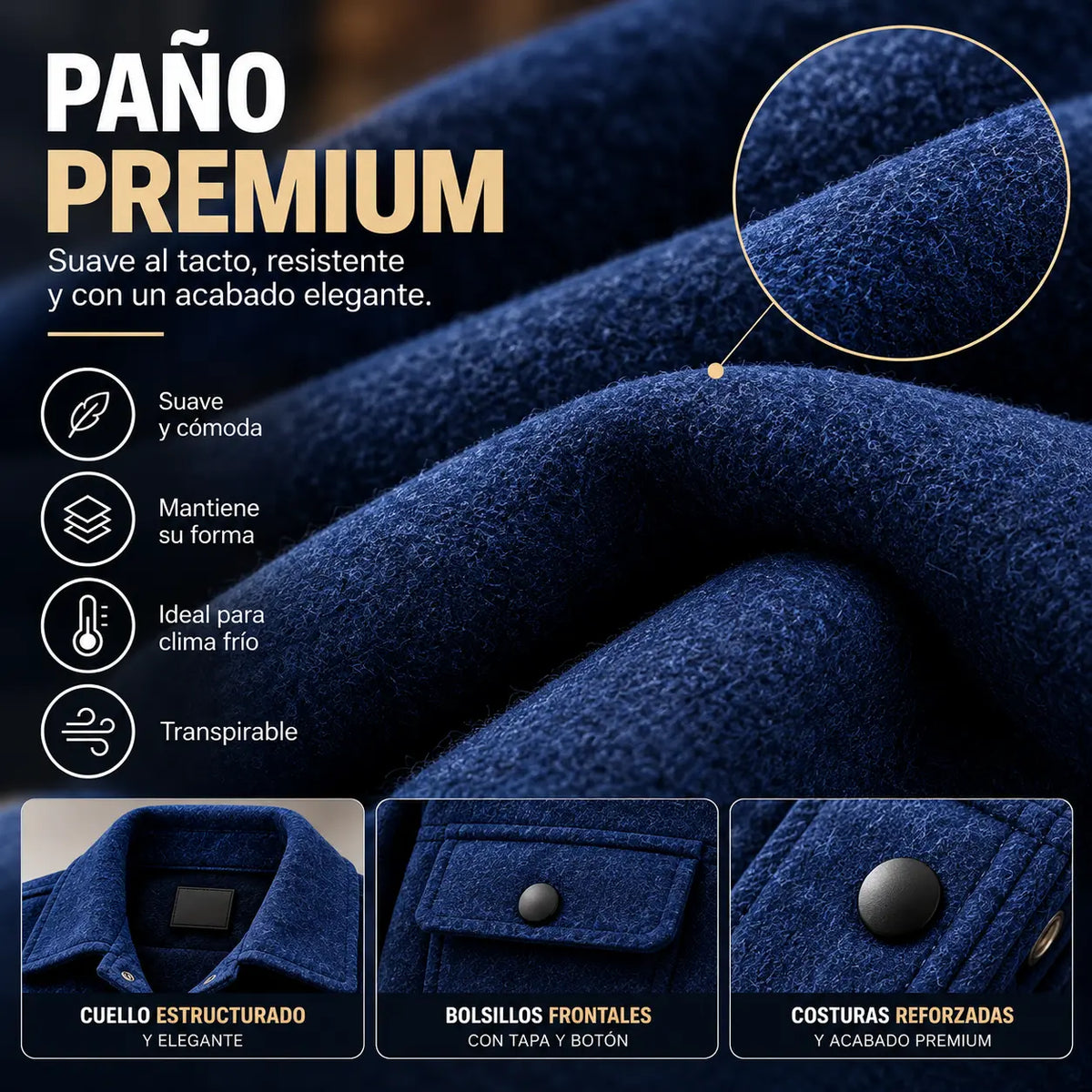 CHAQUETA CAMDEN PREMIUM™