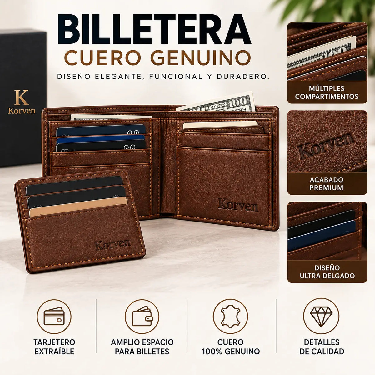 Combo Korven Dante Premium™ | 3 PIEZAS