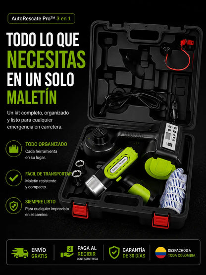 AutoRescate Pro™ 3 en 1
